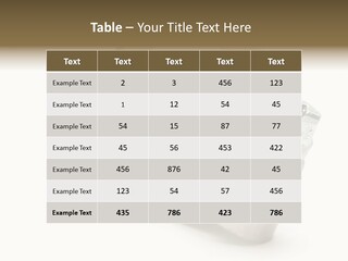 Isolate Tube Background PowerPoint Template