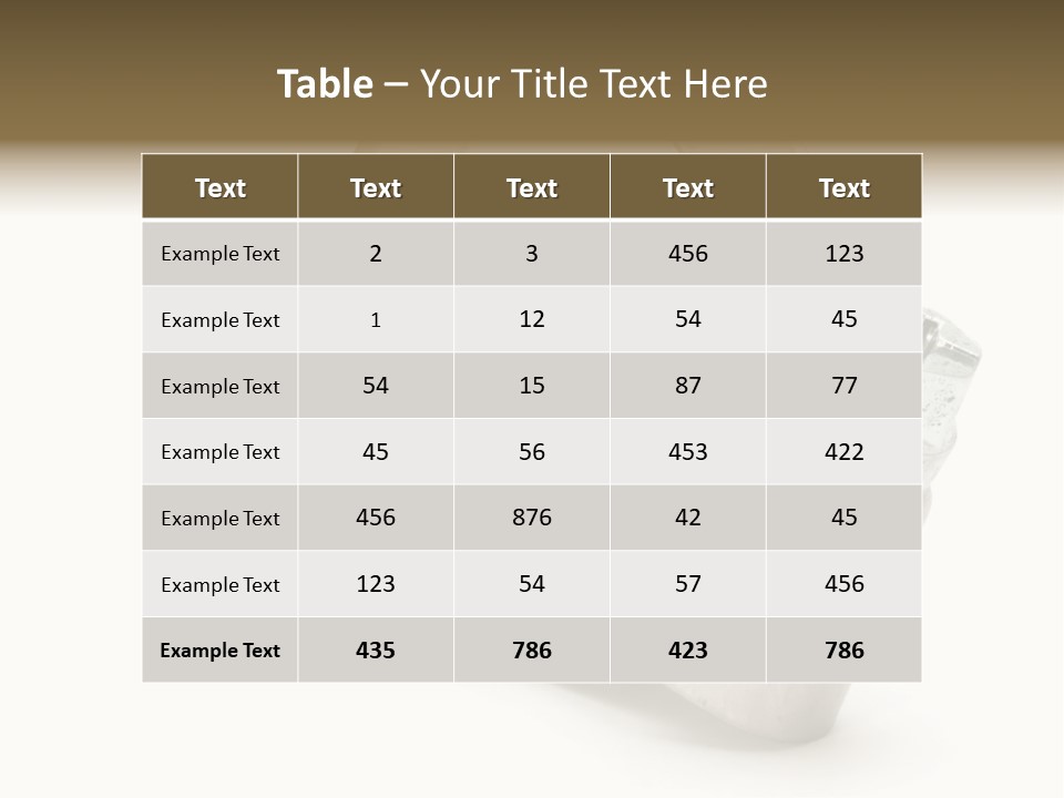 Isolate Tube Background PowerPoint Template