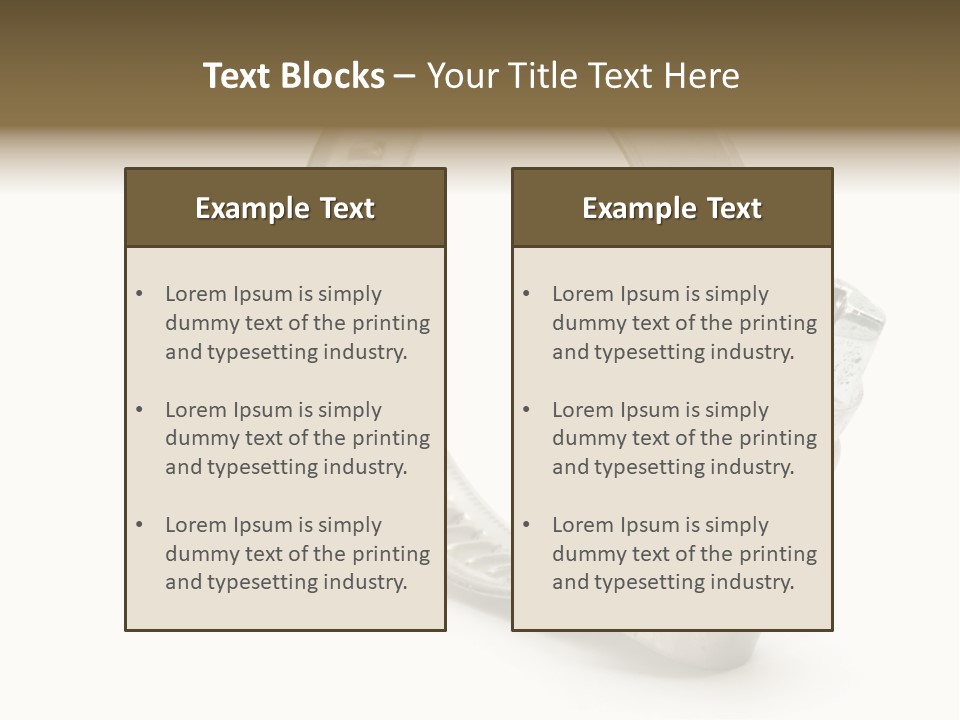 Isolate Tube Background PowerPoint Template