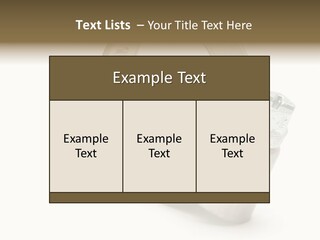 Isolate Tube Background PowerPoint Template
