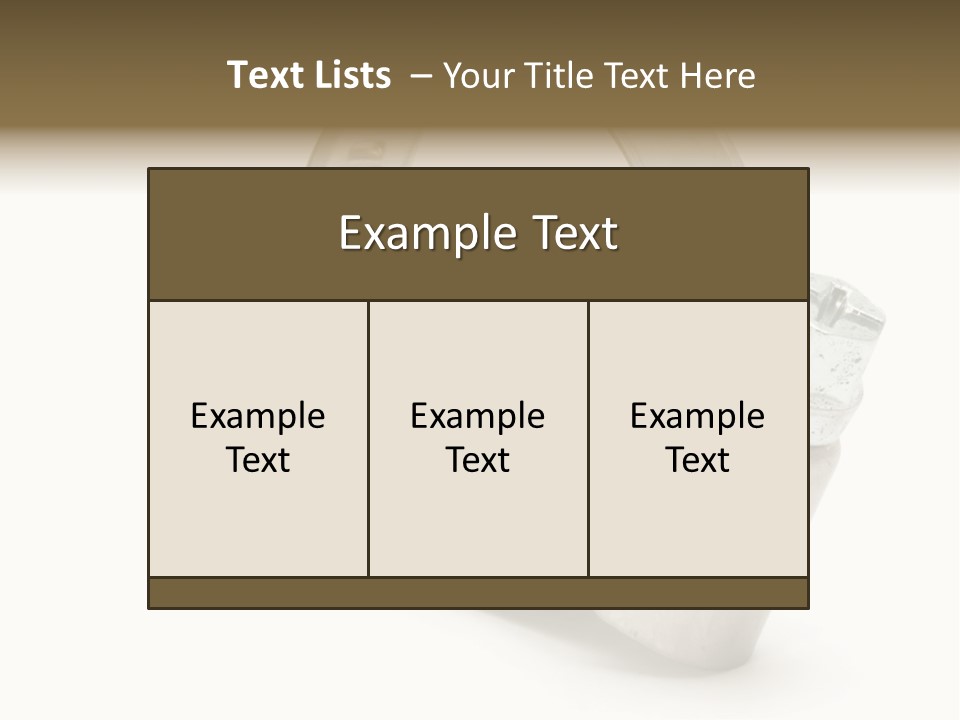 Isolate Tube Background PowerPoint Template