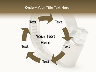 Isolate Tube Background PowerPoint Template