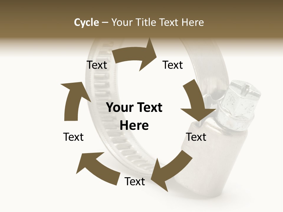 Isolate Tube Background PowerPoint Template