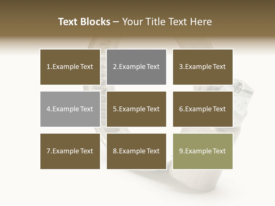 Isolate Tube Background PowerPoint Template