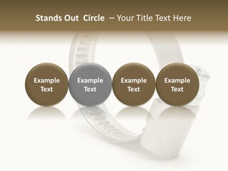 Isolate Tube Background PowerPoint Template
