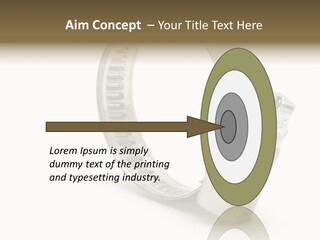 Isolate Tube Background PowerPoint Template