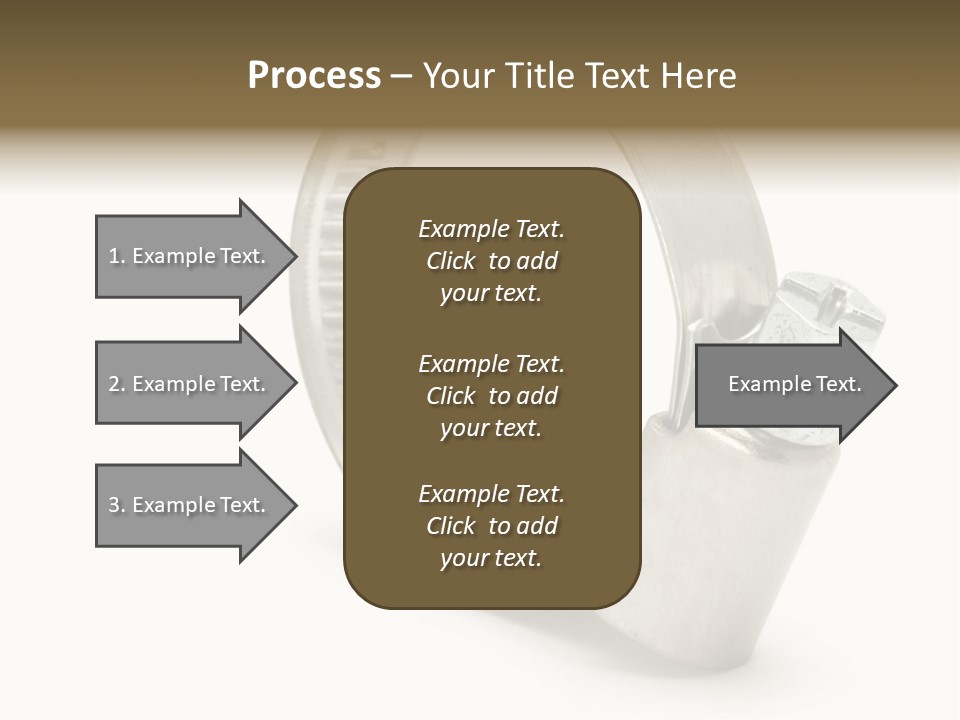 Isolate Tube Background PowerPoint Template