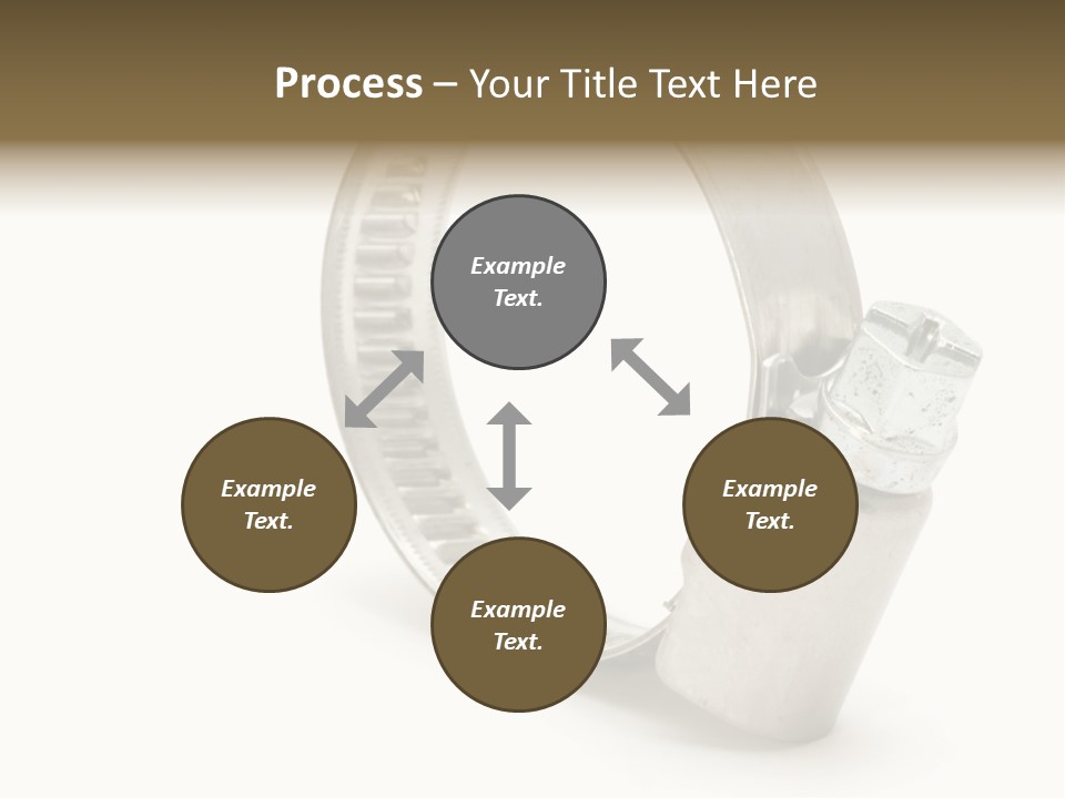 Isolate Tube Background PowerPoint Template