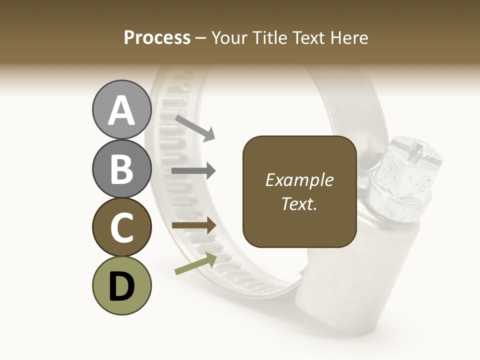 Isolate Tube Background PowerPoint Template