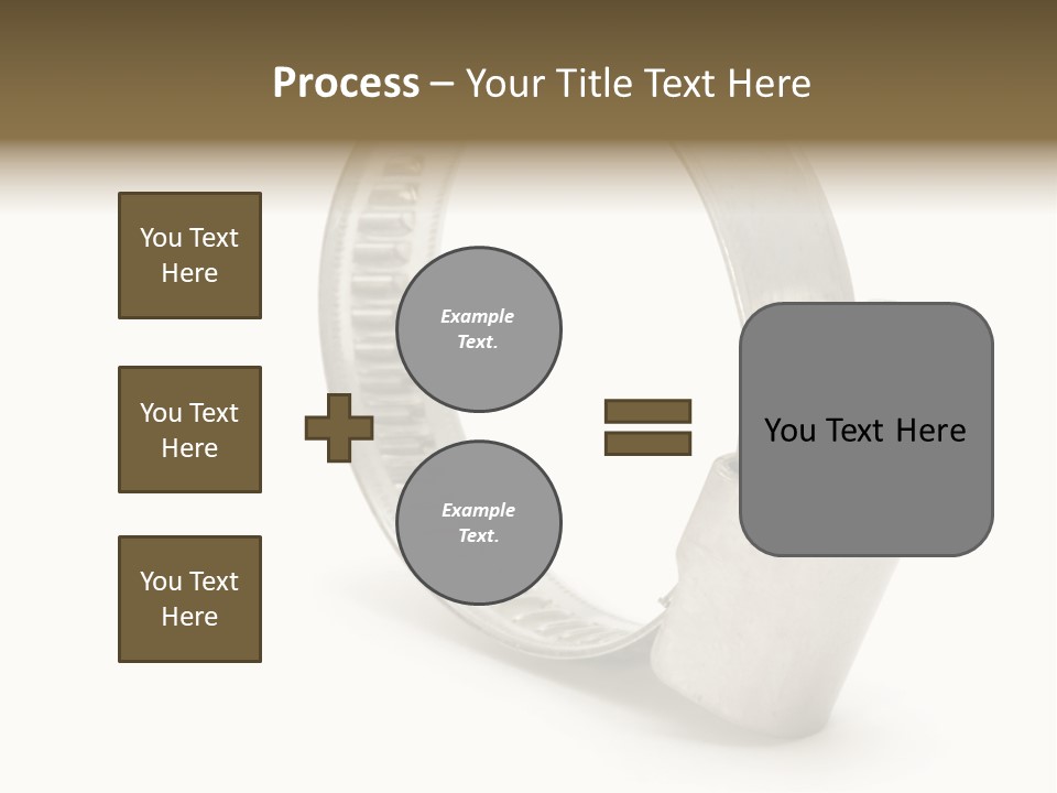 Isolate Tube Background PowerPoint Template