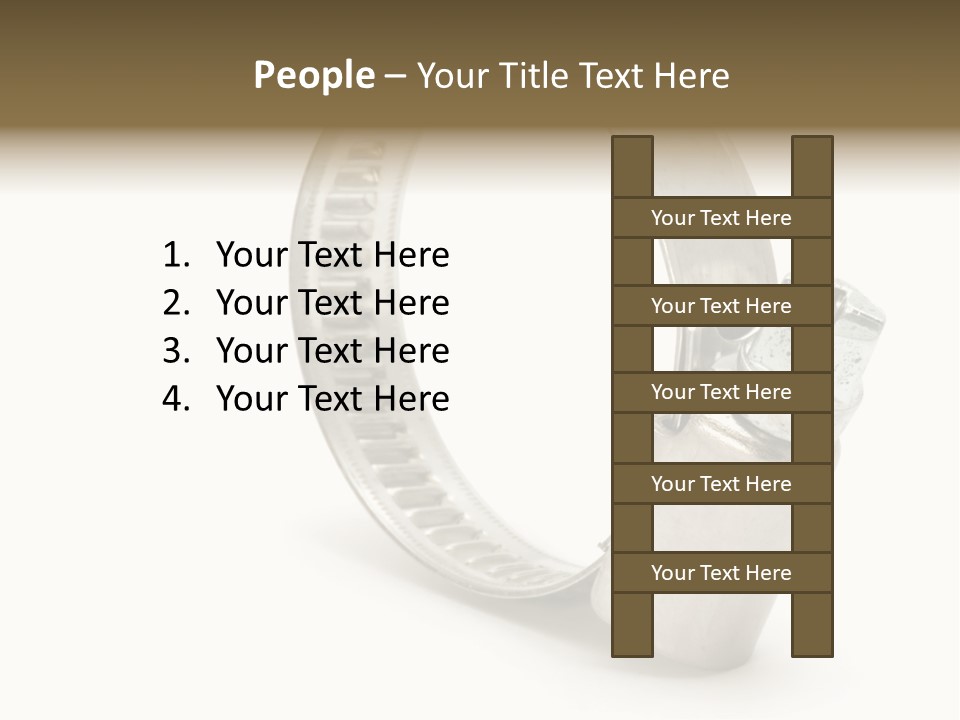 Isolate Tube Background PowerPoint Template