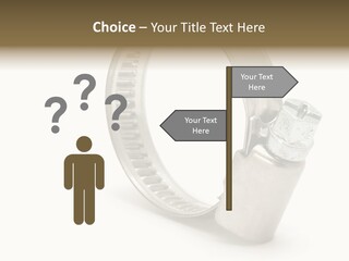 Isolate Tube Background PowerPoint Template