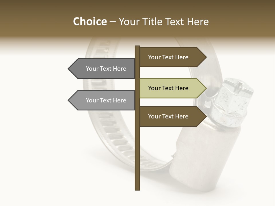 Isolate Tube Background PowerPoint Template