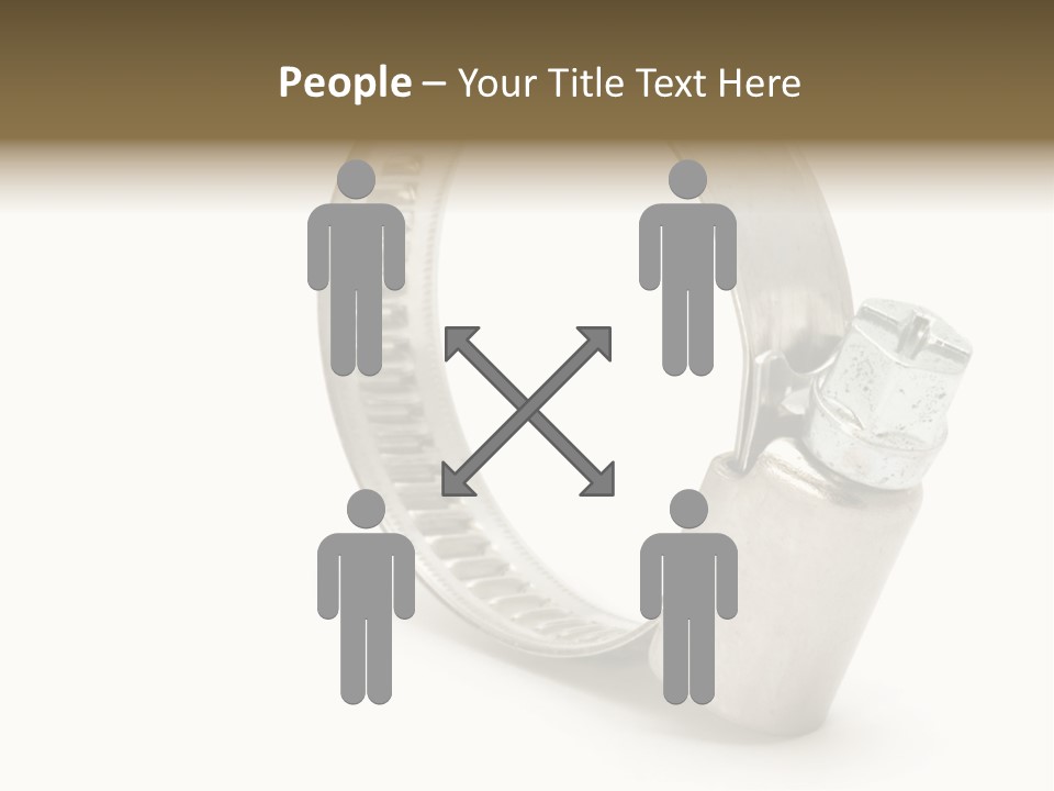 Isolate Tube Background PowerPoint Template