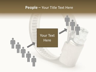 Isolate Tube Background PowerPoint Template