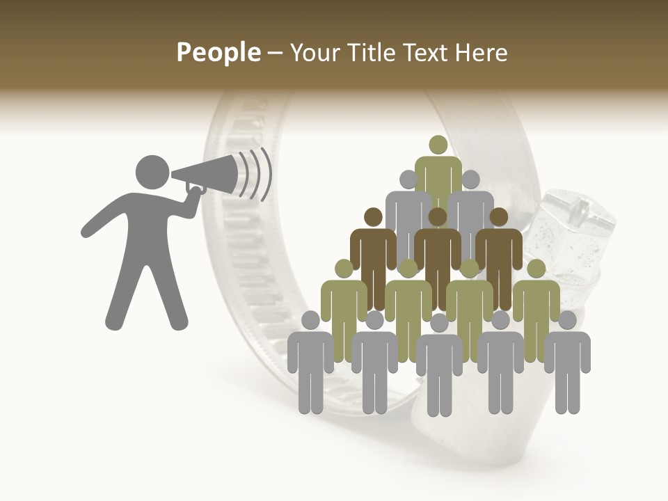 Isolate Tube Background PowerPoint Template