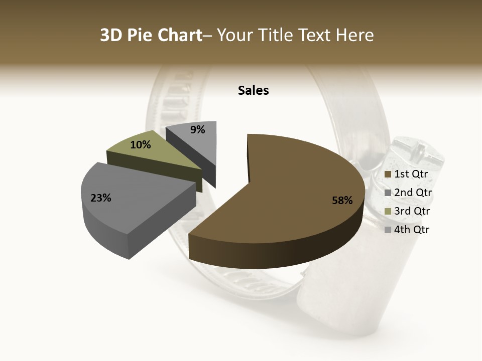Isolate Tube Background PowerPoint Template