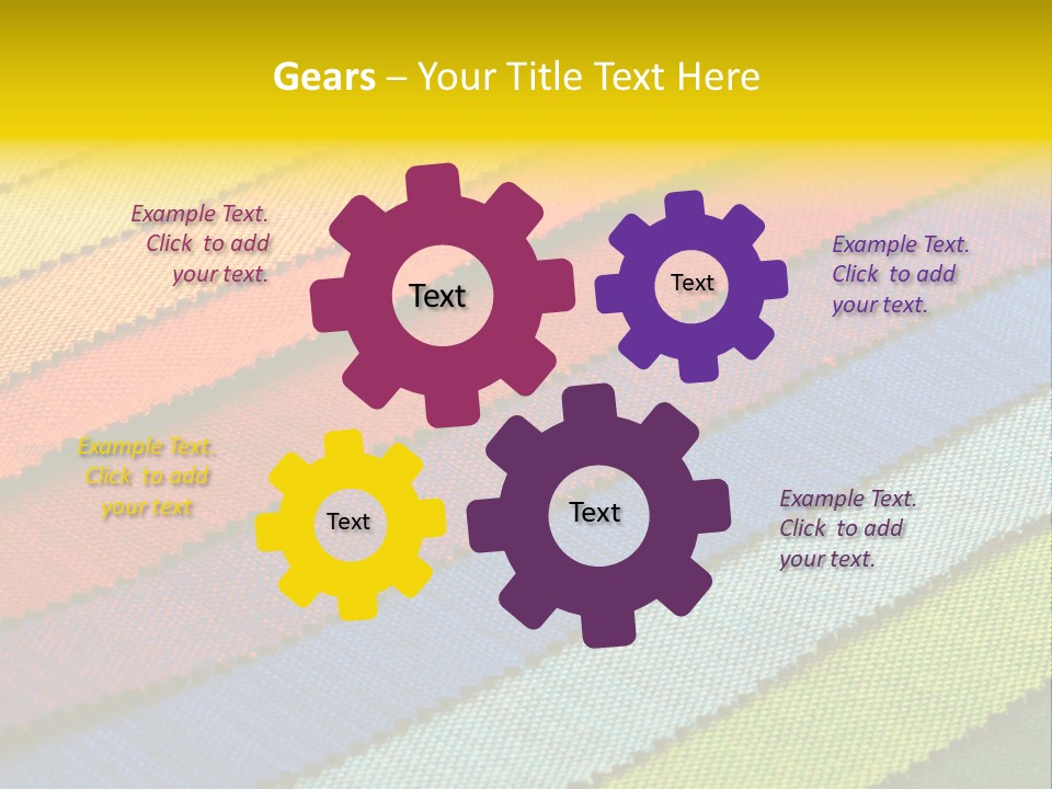 Image Quality Fashion PowerPoint Template