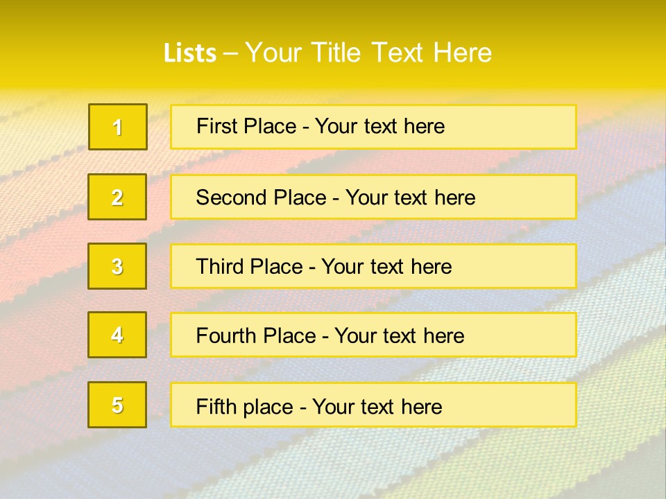 Image Quality Fashion PowerPoint Template