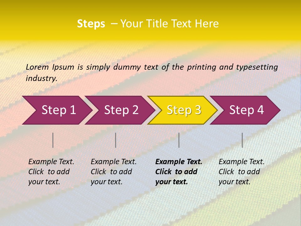 Image Quality Fashion PowerPoint Template