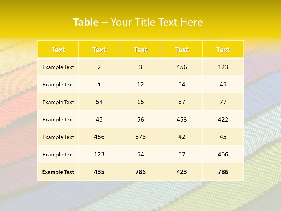 Image Quality Fashion PowerPoint Template