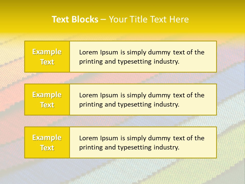 Image Quality Fashion PowerPoint Template