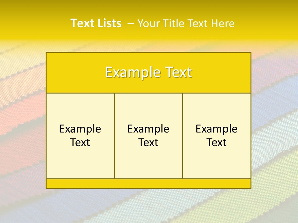 Image Quality Fashion PowerPoint Template
