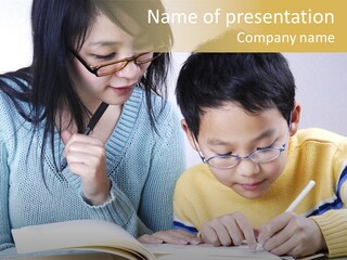 Technology Amateur Writing PowerPoint Template