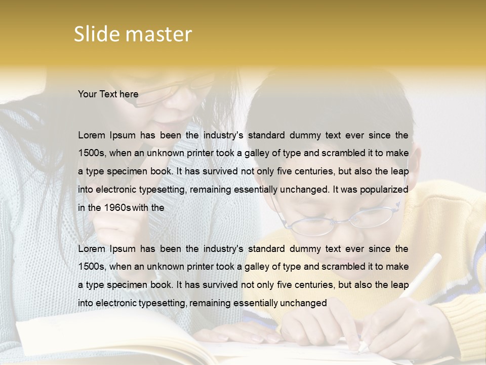 Technology Amateur Writing PowerPoint Template