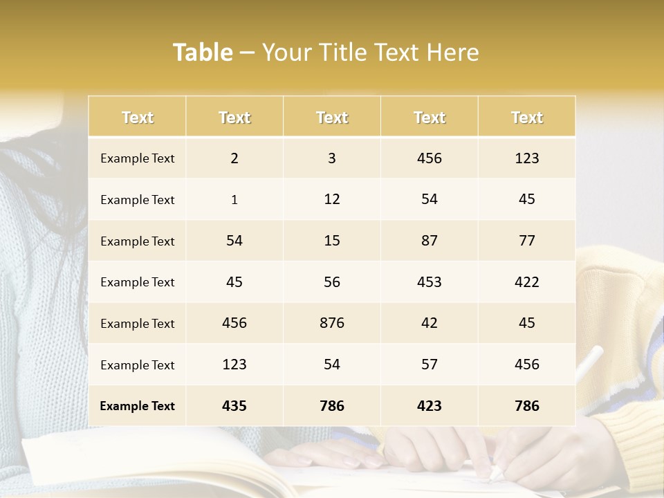 Technology Amateur Writing PowerPoint Template