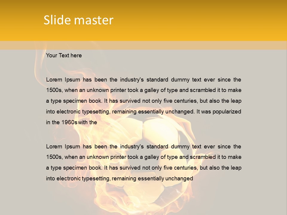 Nature Cap Transparent PowerPoint Template