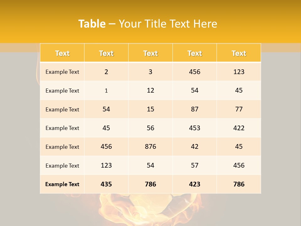Nature Cap Transparent PowerPoint Template