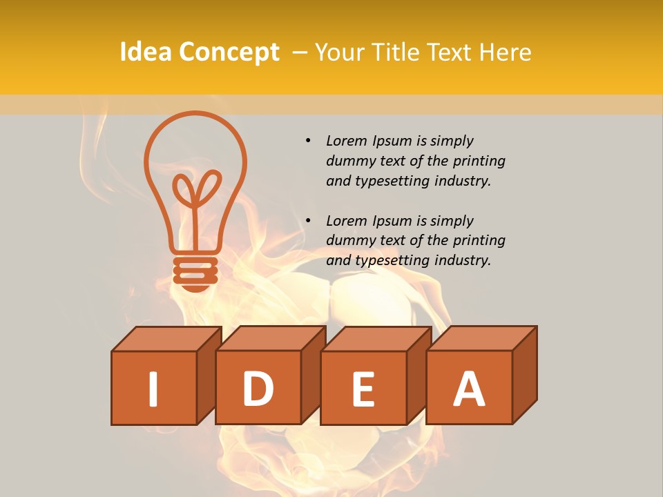 Nature Cap Transparent PowerPoint Template