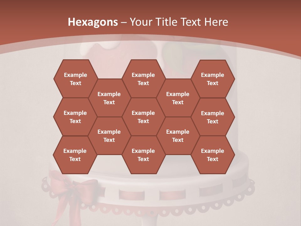 A Strawberry In A Glass Dome On A Checkered Table PowerPoint Template