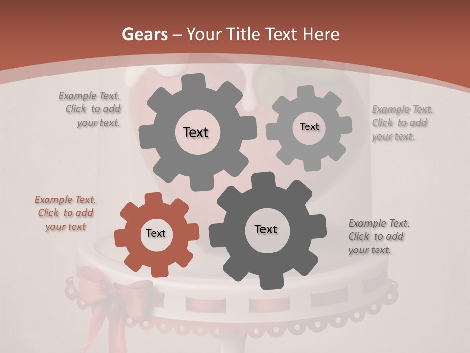 A Strawberry In A Glass Dome On A Checkered Table PowerPoint Template