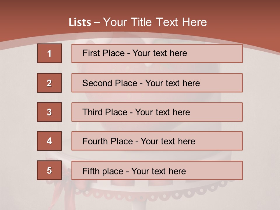 A Strawberry In A Glass Dome On A Checkered Table PowerPoint Template