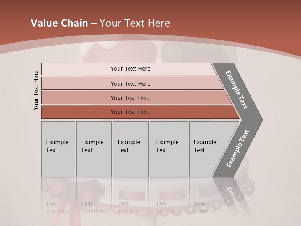 A Strawberry In A Glass Dome On A Checkered Table PowerPoint Template