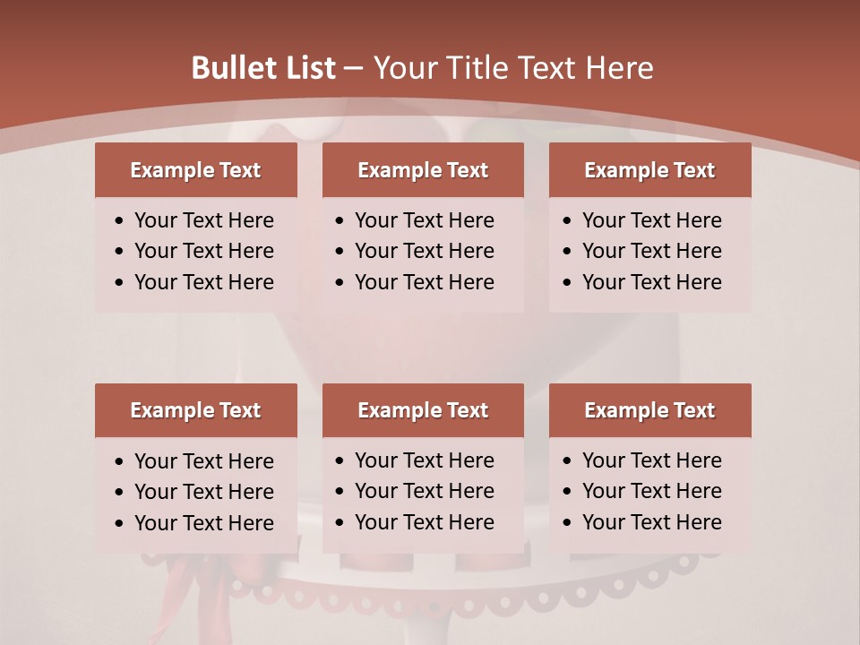 A Strawberry In A Glass Dome On A Checkered Table PowerPoint Template