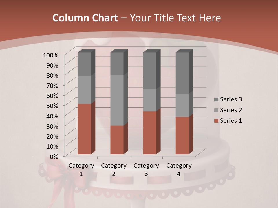 A Strawberry In A Glass Dome On A Checkered Table PowerPoint Template