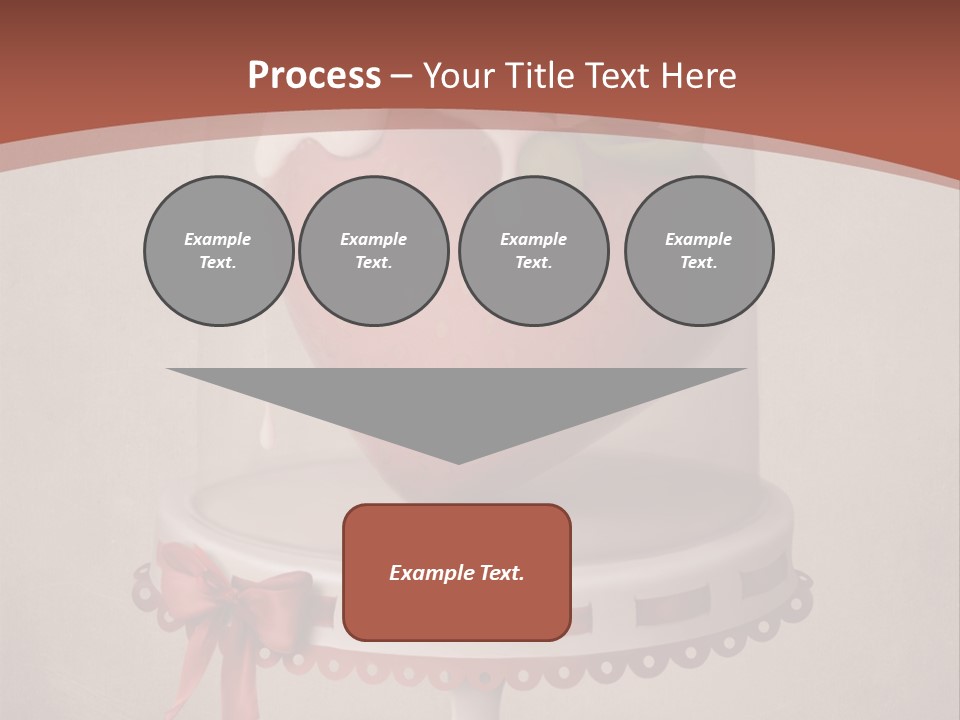 A Strawberry In A Glass Dome On A Checkered Table PowerPoint Template