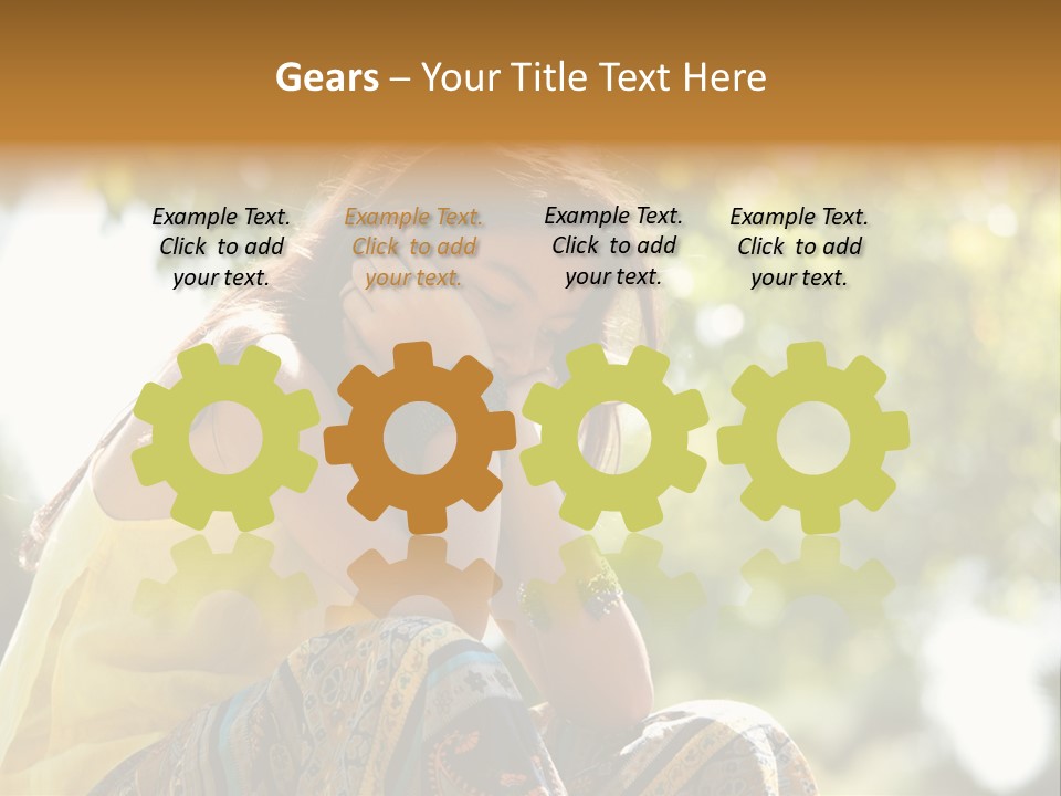 Machine Machinery Land PowerPoint Template