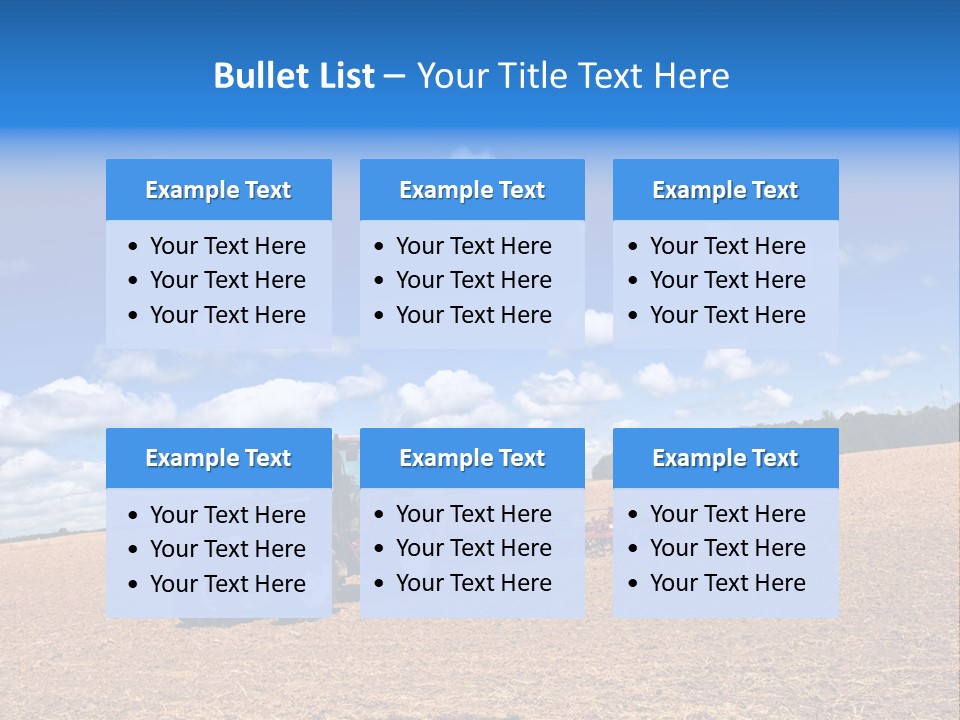 Machine Machinery Land PowerPoint Template