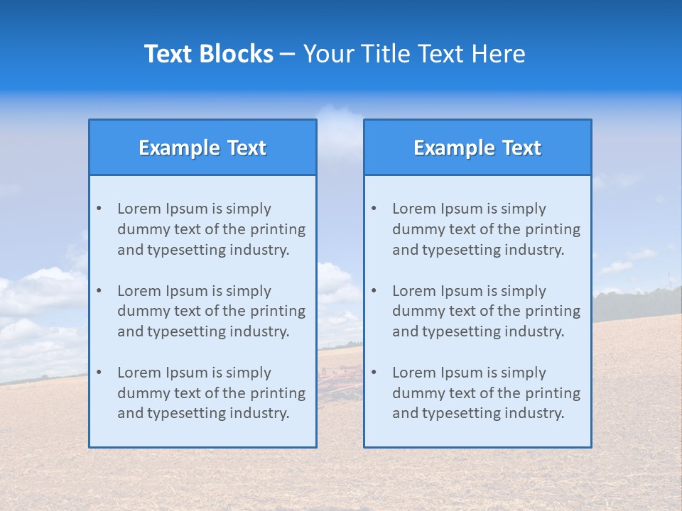 Machine Machinery Land PowerPoint Template