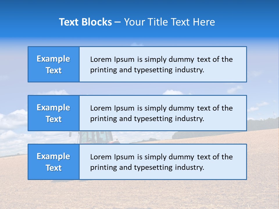 Machine Machinery Land PowerPoint Template