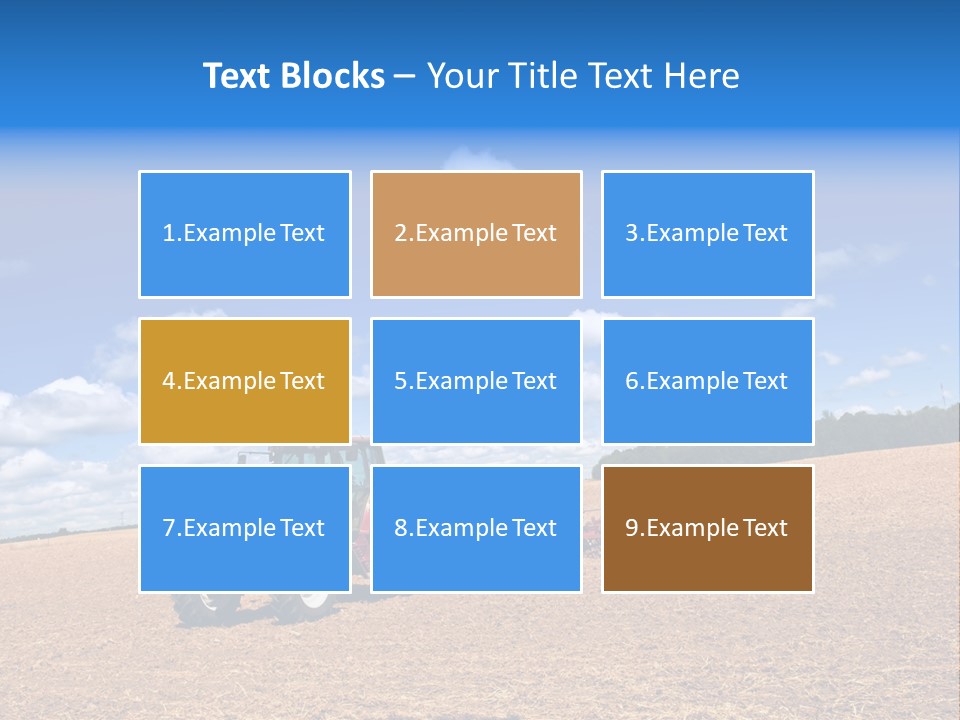 Machine Machinery Land PowerPoint Template