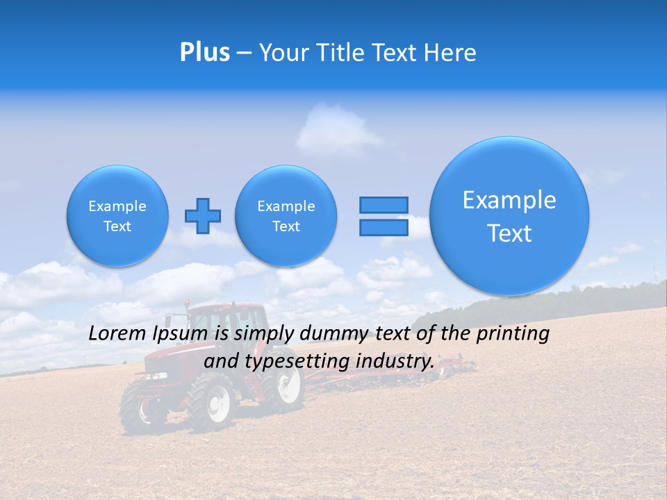 Machine Machinery Land PowerPoint Template
