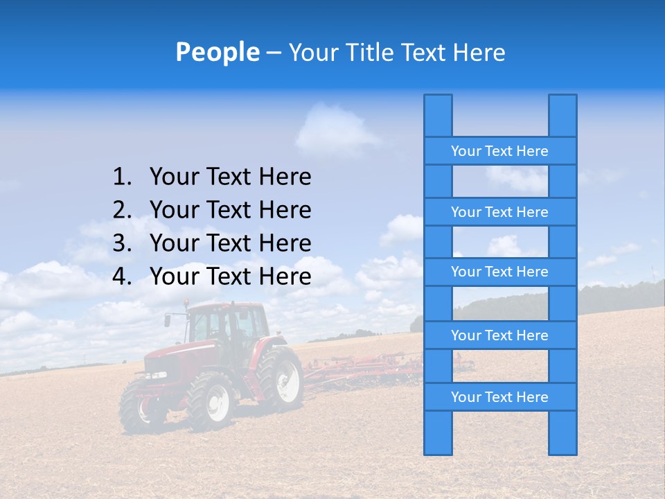 Machine Machinery Land PowerPoint Template