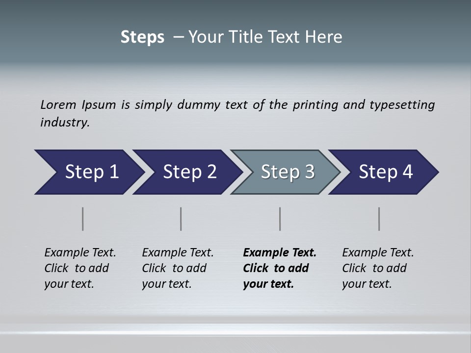 Style Lines Alloy PowerPoint Template