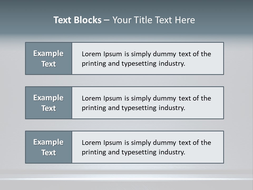 Style Lines Alloy PowerPoint Template