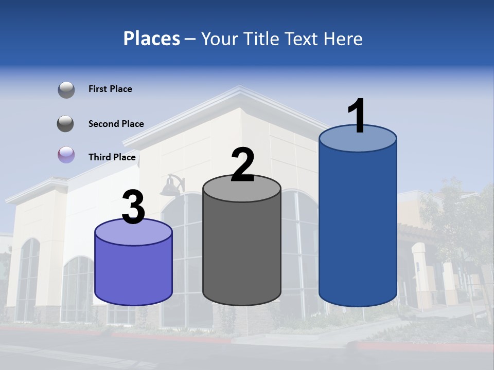 Market Realestate Mall PowerPoint Template